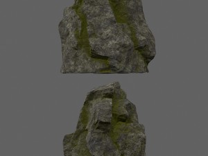 forest rocks 1 Model 3D