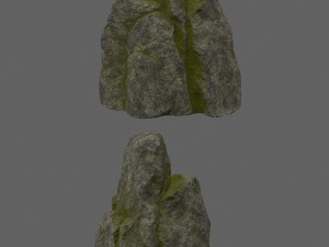 forest rocks set 3D Model