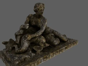 woman statue 3D Model