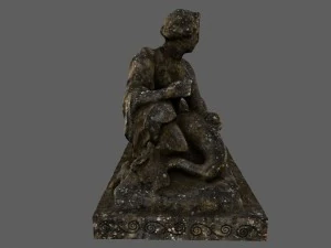 woman statue 3D Model