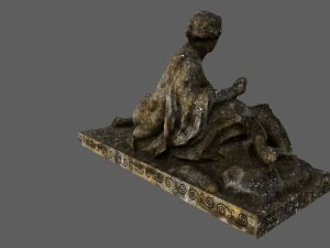 woman statue 3D Model