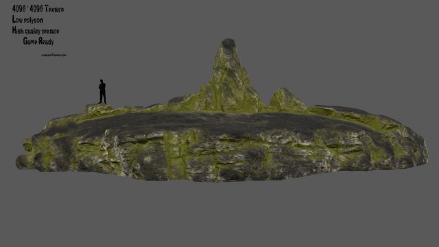 terrain 3D Модель .c4d .max .obj .3ds .fbx .stl .blend 