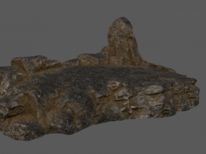 desert rocks 3D Модель