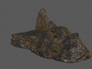 desert rocks 3D Модель