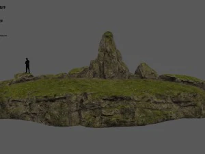 mossy terrain 3D Model