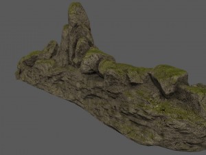 mossy terrain 3D Model