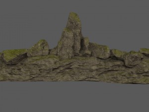 mossy terrain 3D Model