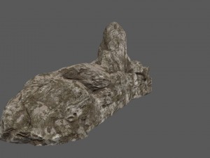 sand terrain Model 3D
