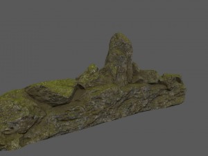 mossy terrain 3D Model