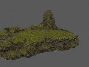mossy terrain 3D Model