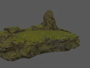 mossy terrain 3D Model