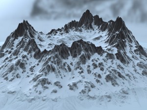 snow mountain 1 3D मॉडल