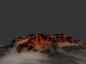 volcano 3D Модель