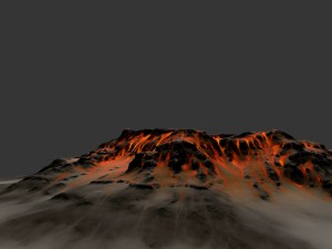 volcano 3D Model