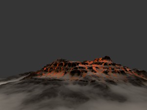 volcano 3D Model