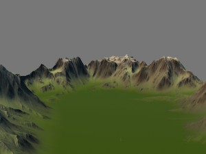 terrain 3D Model