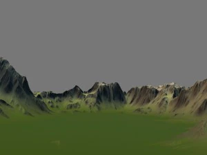 terrain 3D Model