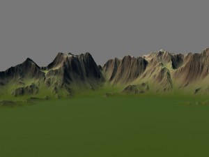 terrain Modelo 3D