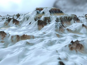 snow mountain 1 3D मॉडल