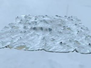 snow mountain 1 Modelo 3D