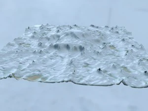 snow mountain 1 3D Model