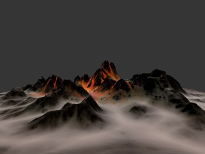 volcano 3D Model