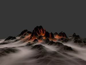 volcano 3D Model