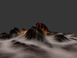 volcano 3D Model