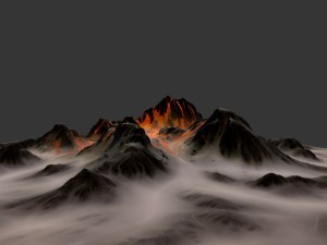 volcano 3D Model