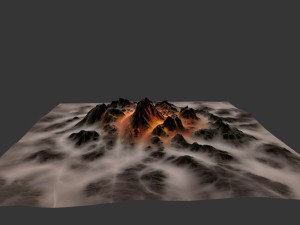 volcano 3D Model
