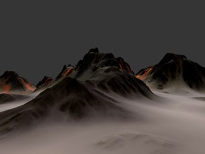 volcano 3D Model