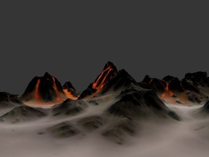 volcano 3D Model