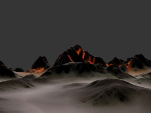 volcano 3D Model