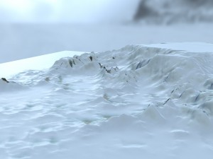 snow mountain 2 Modelo 3D