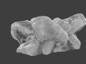 ice rocks 3D 모델