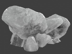 ice rocks 3D 모델