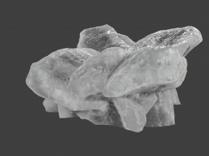 ice rocks 3D 모델