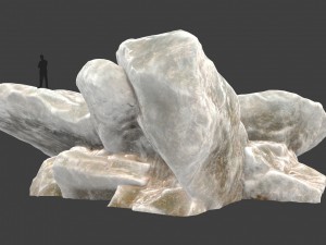 ice rocks 1 3D मॉडल