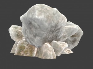 ice rocks 1 Model 3D