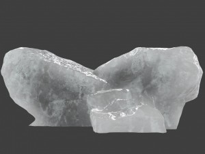 ice rocks 2 Modello 3D