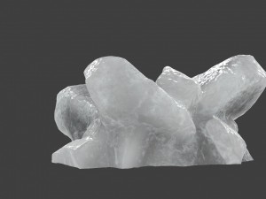 ice rocks 2 Modello 3D