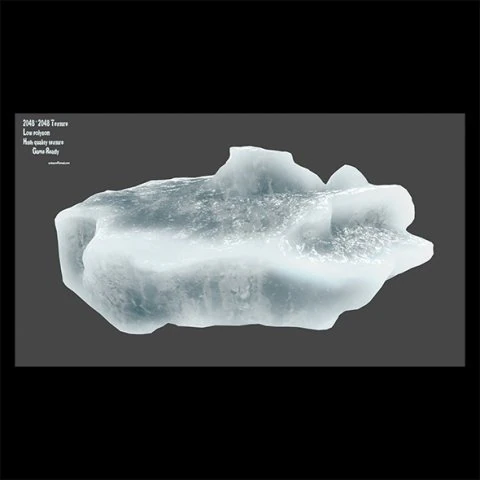 ice 1 3D Model .c4d .max .obj .3ds .fbx .stl .blend 