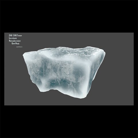 ice 2 3D Model .c4d .max .obj .3ds .fbx .stl .blend 