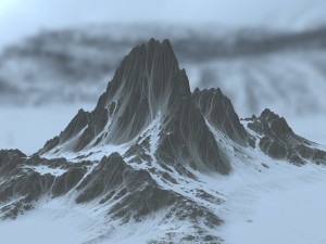 snow mountain 1 3D मॉडल