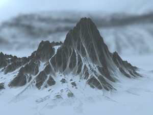 snow mountain 1 3D मॉडल