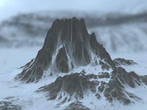 snow mountain 1 3D मॉडल