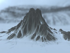 snow mountain 1 3D मॉडल