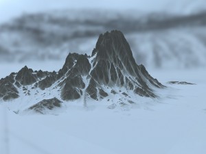 snow mountain 1 3D मॉडल
