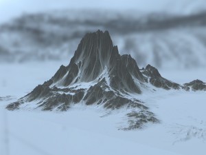 snow mountain 1 3D मॉडल