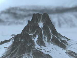 snow mountain 1 3D मॉडल